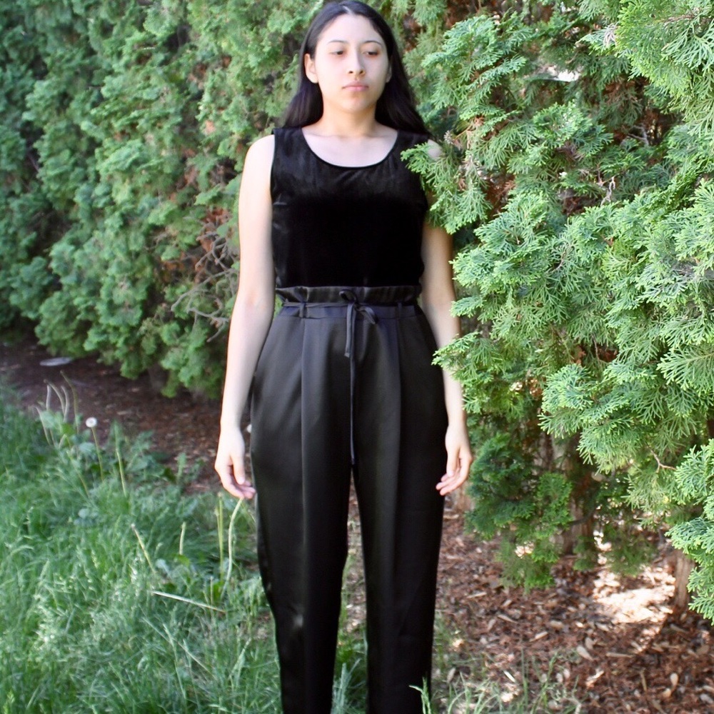 Vintage black jumpsuit